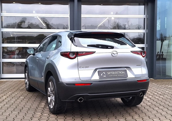 Mazda CX-30 cena 94900 przebieg: 64955, rok produkcji 2020 z Złotów małe 254